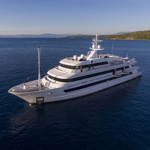 Megayacht für Kreuzfahrten - Katina - Brodosplit Shipyard - mit Steuerhaus / 12 Kabinen / Stahl