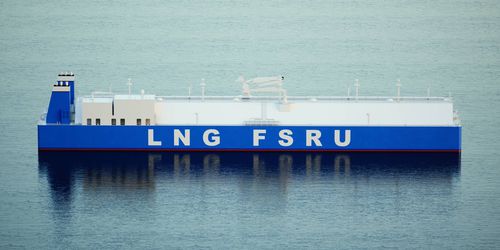 Flüssigerdgastanker-Frachtschiff - FSRU - Brodosplit Shipyard - Katamaran / Beton