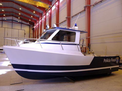 Patrouillenboot Berufsschiff - 7.5 SC - Estaleiros Navais de Peniche - Außenborder / GRP