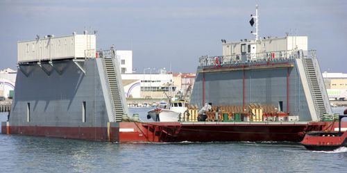 Schwimmponton - Bludworth Marine - Estaleiros Navais de Peniche - Arbeit / für Yachthafen / für Boot