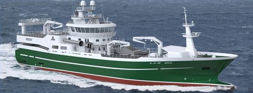 Berufsschiff für Fischerei / Trawler - Smaragd - Havyard Group