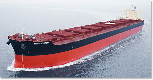 Massengutfrachter-Frachtschiff - Imabari Shipbuilding Co., Ltd. - Capesize