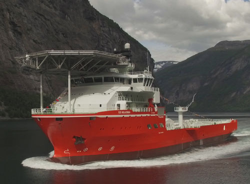 Taucherbasis-Spezialschiff - SS NUJOMA - Kleven Maritime AS