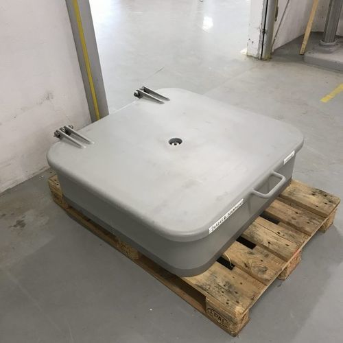 Deckluke für Schiffe - WRH-S S2 - Libra-Plast AS - quadratisch / wetterdicht / mit einem Innengriff