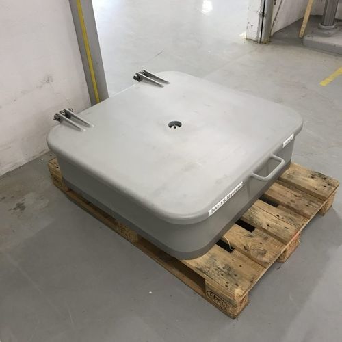 Deckluke für Schiffe - WRH-S S3 - Libra-Plast AS - quadratisch / öffnend / mit einem Innengriff