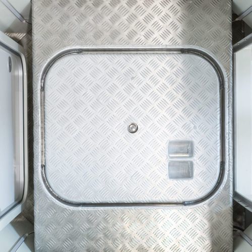 Deckluke für Schiffe - WRH-F S3 - Libra-Plast AS - quadratisch / wasserdicht / bündig