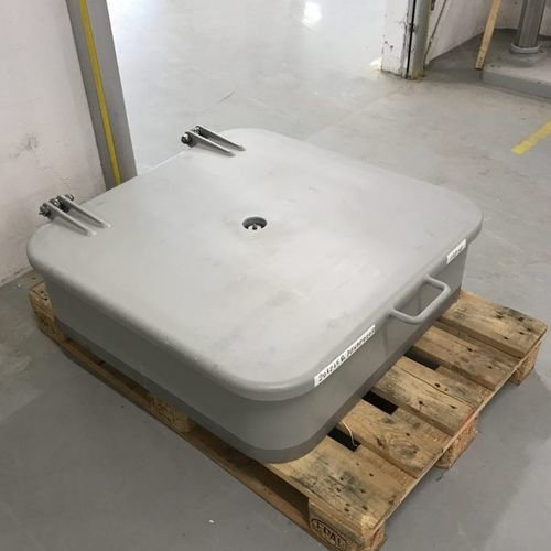 Deckluke für Schiffe - WRH-S-A0 S2 - Libra-Plast AS - quadratisch / öffnend / wetterdicht