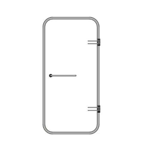 Tür für Schiffe - WRD A1 - Libra-Plast AS - wetterdicht / Aluminium