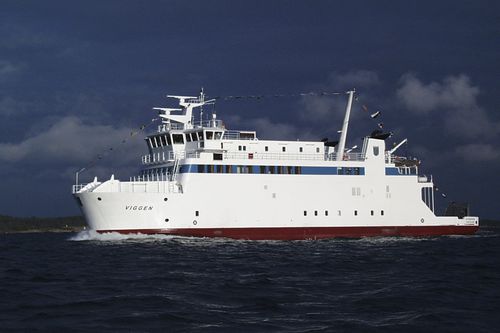 Stahl-Passagierfähre - Viggen - UKI Workboat - Eisklasse
