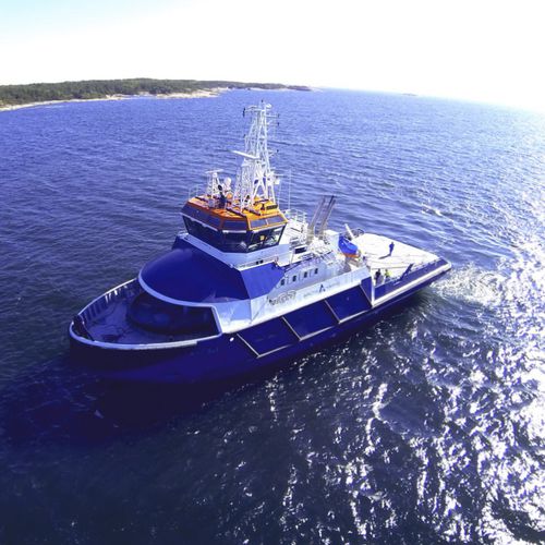 Eisbrecher-Schubboot - Ahto - UKI Workboat - Bureau Veritas / Stahl