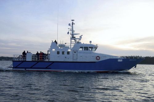 Überwachungsschiff - Ammochostos - UKI Workboat - Fischereischutzboot / Aluminium