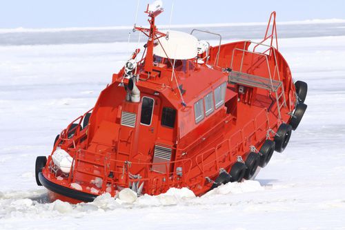 Lotsenboot Berufsschiff - L-144 - UKI Workboat - Innenborder / Stahl