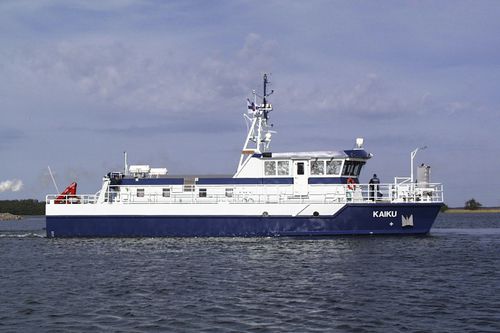Boot für hydrographische Studien Berufsschiff - Kaiku - UKI Workboat - Katamaran / Innenborder / Aluminium