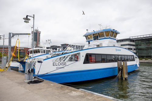 Katamaran-Passagierfähre - Eloise - UKI Workboat - Stahl / hybrid