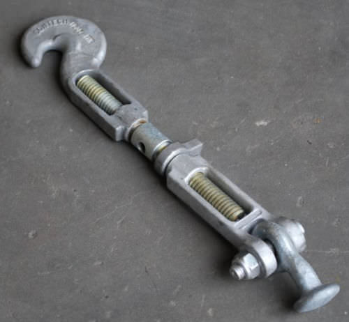 Offenes Gehäuse Wantenspanner - S-25 - CONTAINER TECHNICS - Gabel / mit Haken / zum Verzurren von Containern