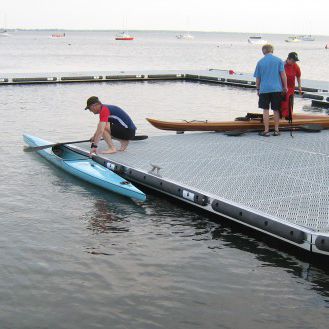 Schwimmponton - Structurmarine - Anker / für Yachthafen / für Ruderboot