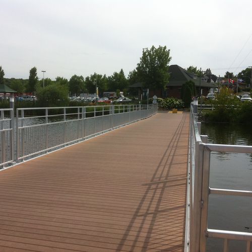 Schwimmender Weg - Pont Flottants - Structurmarine