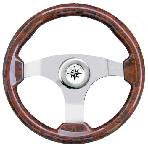 Motorboot-Lenkrad / Carbon - T12 series - SAVORETTI ARMANDO & C. s.n.c. - Segelbootrennen / 3-Speichen