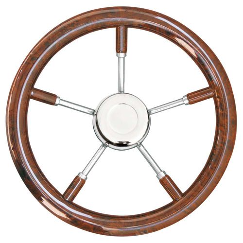 Motorboot-Lenkrad / Carbon - T9 series - SAVORETTI ARMANDO & C. s.n.c. - Regatta / 5-Speichen