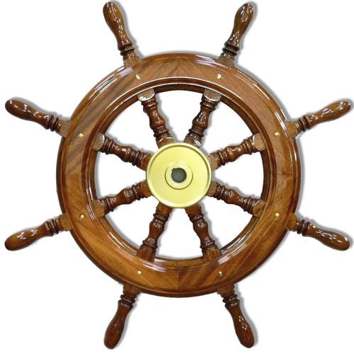 Steuerrad für Segelboot - T2 series - SAVORETTI ARMANDO & C. s.n.c. - Mahagoni / traditionell