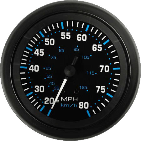 Geschwindigkeitsmesser für Boot - Eclipse - Veethree Electronics and Marine LLC - analog