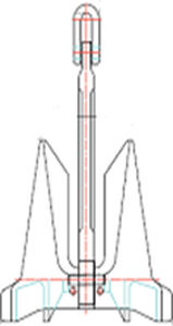HHP-Anker - MAK-AC - MEP Systems - AC-14 / für Schiffe