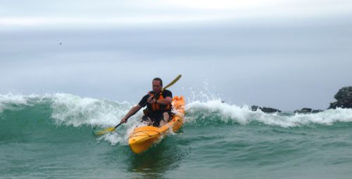 Sit-on-Top-Kajak - GLIDE 420 EXP - Mission Kayaking - für Expeditionen / Freizeit / für Erwachsene