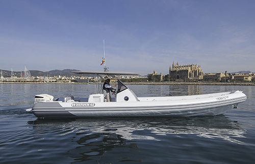 Außenborder-Schlauchboot - 42 FB - Heaven Gommoni - zweimotorig / halbstarr / mit Mittelkonsole