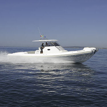 Innenborder-Schlauchboot - 42 WA - Heaven Gommoni - halbstarr / mit Mittelkonsole / max. 15 Personen