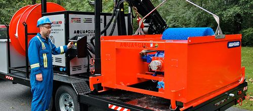 Bürsten-Ölskimmer - RBS TRITON™ 150 T - Aqua-Guard Spill Response - Scheiben / Trommel / schleppbar