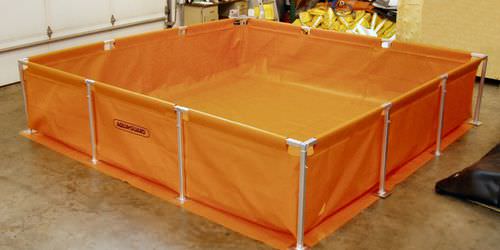 Wasserbehälter - Framed - Aqua-Guard Spill Response - Kohlenwasserstoff / zur temporären Einlagerung / mit Rahmen