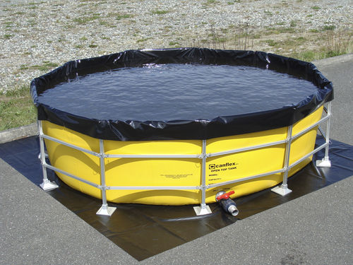 Wasserbehälter - Canflex - zur temporären Einlagerung / Rahmen