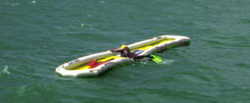 Aufblasbare Plattform - RESCUE  - Covertex - für Events