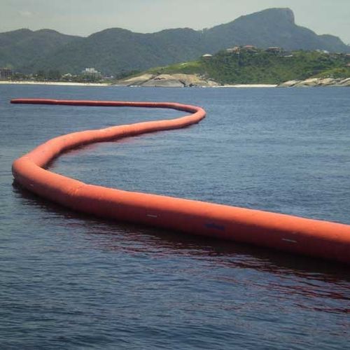 Isoliersperre - UNIBOOM® X - Markleen Terra - schwimmend / für Stillwasser / selbstaufblasend