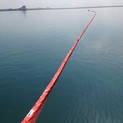 Sperre für Kohlenwasserstoff Verschmutzungen - SEAMASTER  - Markleen Terra - schwimmend / für Hafen / selbstaufblasend