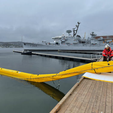 Isoliersperre - ECOSAFE - Markleen Terra - aufblasbar / für Hafen