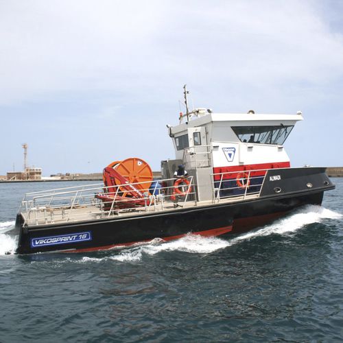 Ölrückführungsboot Berufsschiff - VikoSprint - Vikoma International - Innenborder / Aluminium