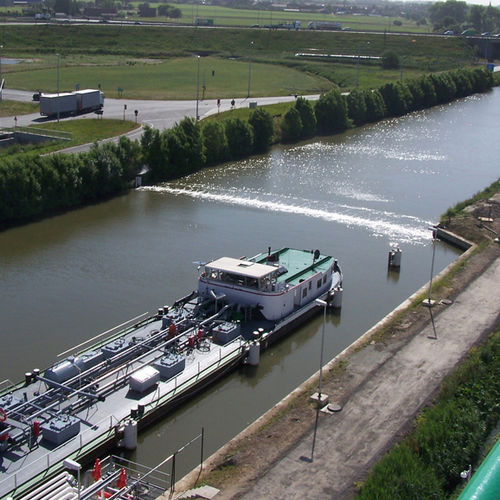 Sperre zur Schadstoffbekämpfung - HYDROTECHNIK LÜBECK GMBH - Luftblasen / für Fluss / pneumatisch