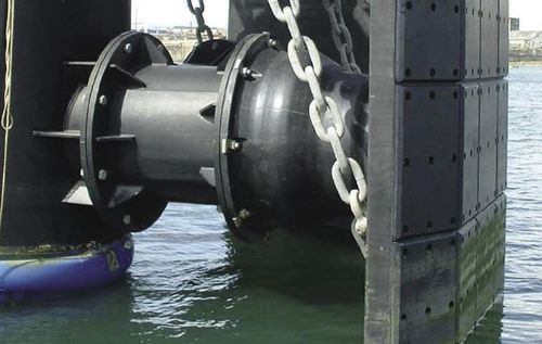 Fender für Hafen - MCN series - Maritime International - Kai / konisch / Dropstitch