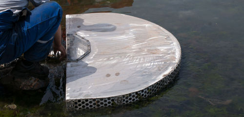 Ölskimmer mit Wehr - MAVI WEIR series - Mavi Deniz - Vakuum / für Stillwasser / für Fluss