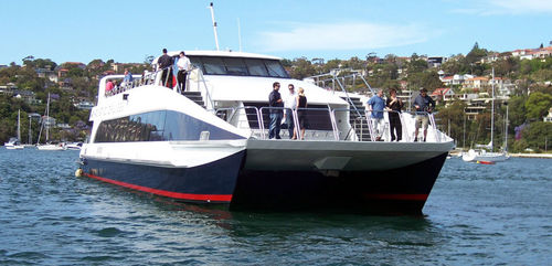 Logistik-Transport-Boot Berufsschiff - Water Bus series - Mavi Deniz - Katamaran / Inboard-Hydrojet / Aluminium