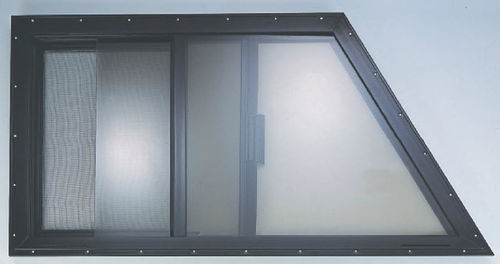 Trapezfenster - ALUMINUM BOAT WINDOWS - MAN SHIP machinery & Hardware co. - für Boot / gleitend