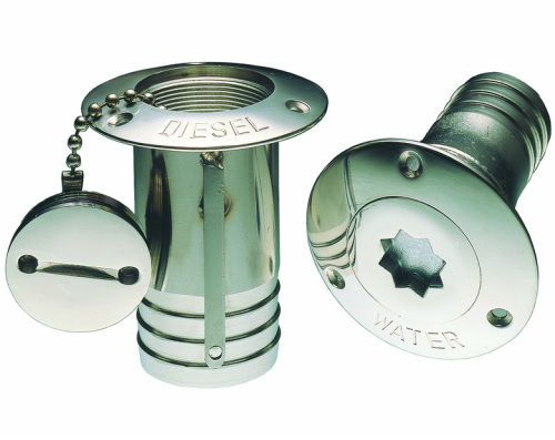 Deckeinfüllstutzen mit Gewinde - MAN SHIP machinery & Hardware co. - Edelstahl
