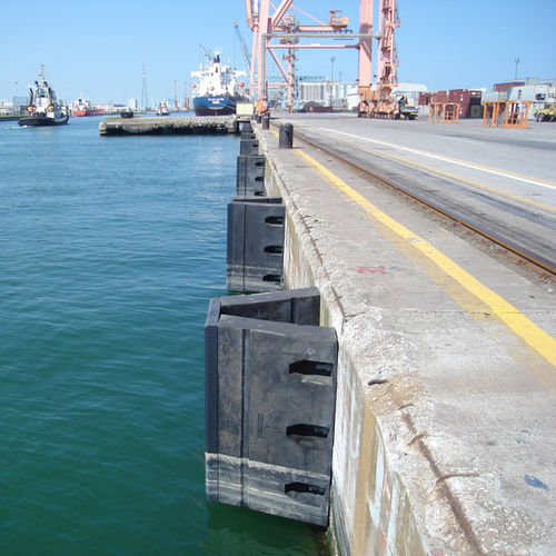 Fender für Hafen - DockGuard Ltd - für Stege / bogenförmig / Dropstitch