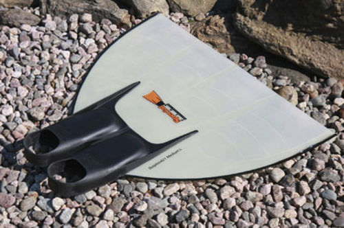 Monoflosse für Apnoe-Taucher - Dolphin - Specialfins Ltd. - Gummi