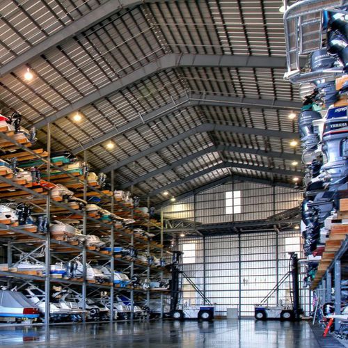 Rack für Boot - Italia Marine - für Trockenlagerung / Dach