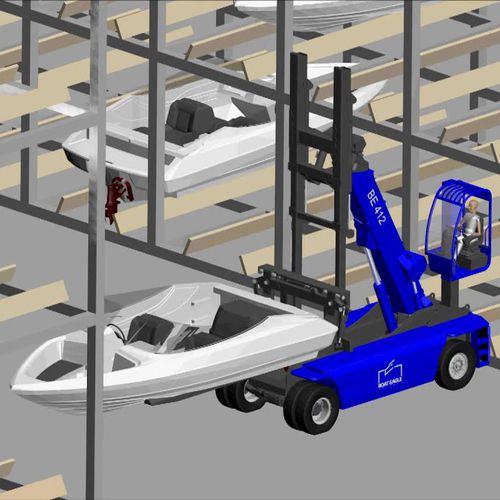 Gabelstapler für Boot - Boat Eagle 512 - Italia Marine