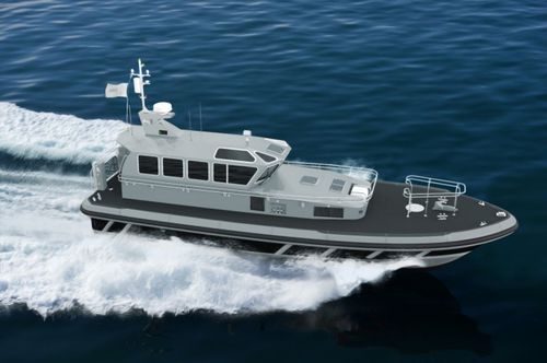 Patrouillenboot Berufsschiff - 16m - HolyHead Marine Services - Lotsenboot / Inboard-Hydrojet / GRP