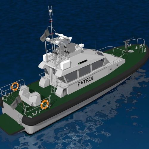Patrouillenboot Berufsschiff - 18m - HolyHead Marine Services - Lotsenboot / Innenborder / GRP