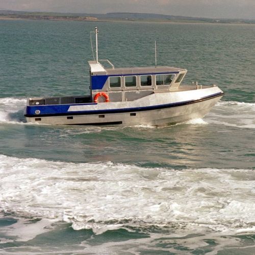 Arbeitsboot Berufsschiff - Norse 1050 - HolyHead Marine Services - Innenborder / Aluminium